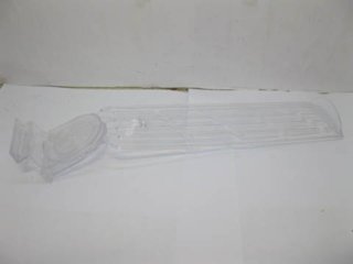 10Pcs Transparent Slatwall Swivel Shoe Display Holder