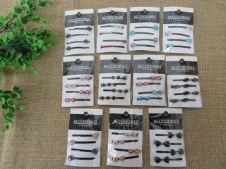 1Packet X 4Pc Bobby Pins Grips Hair Barrette Clip 55mm