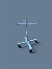 (image for) 1X New White 7-layer Wire Display Rack for Retail