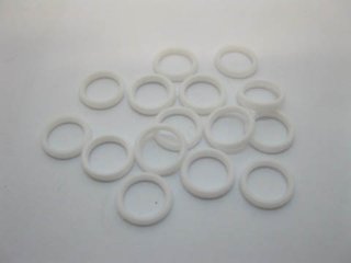 500Pcs White Bra Rings Bra Finding Acessories 8mm