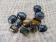 20Pcs Stone Flatback Gemstone Beads for Jewelry Making 23x18mm (image for) 20Pcs Stone Flatback Gemstone Beads for Jewelry Making 23x18mm