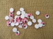 (image for) 1000 Pink Self-Adhesive Joggle Eyes/Movable Eyes for Crafts 7mm
