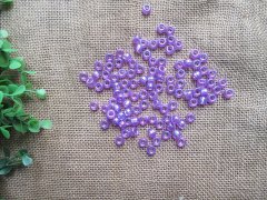 500g AB Purple Barrel Pony Beads Loose Bead 8mm 500g AB Purple Barrel Pony Beads Loose Bead 8mm