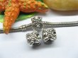 20pcs Tibetan Silver Sunflower Beads European Design (image for) 20pcs Tibetan Silver Sunflower Beads European Design