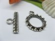 (image for) 50sets Metal Dotted Toggle Clasp yw-ac-tc116