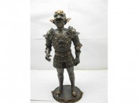 1X New Resin Standing Knight Statue cra-ch4