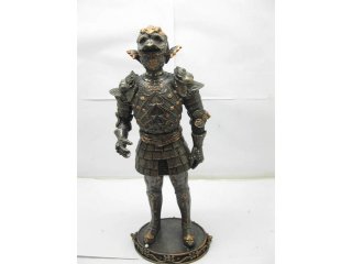 1X New Resin Standing Knight Statue cra-ch4