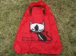 (image for) 10Pcs Red Foldable Folding Shopping Shoulder Bags