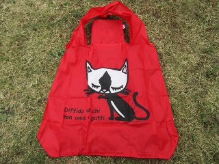 10Pcs Red Foldable Folding Shopping Shoulder Bags