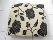 2Pcs HQ Dark Ivory Lotus Hemp Pillow Cushion Covers 43cm (image for) 2Pcs HQ Dark Ivory Lotus Hemp Pillow Cushion Covers 43cm