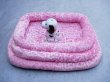 1Set X 3Pcs Pink Soft Pet Puppy/Dog/Cat Cushion Pet Bed (image for) 1Set X 3Pcs Pink Soft Pet Puppy/Dog/Cat Cushion Pet Bed