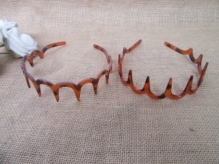 (image for) 1Pc Brown Claw Headbands Hair Band Hair Loop 3.5cm Wide