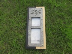 (image for) 1Pc Vintage Photo Frame LIFE Light Desktop or Wall Decor