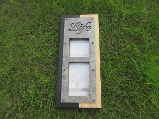 1Pc Vintage Photo Frame LIFE Light Desktop or Wall Decor (image for) 1Pc Vintage Photo Frame LIFE Light Desktop or Wall Decor