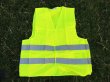 2Pc Neon Security Safety Vest High Visibility Reflective Stripes