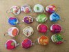 24Pcs Useful Coin Purses with keychain Mixed Color