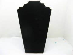 (image for) 2X Black Velvet Sponge Mannequin Necklace Display