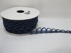 (image for) 5Roll X 14m Blue Braid Lace Ribbon Trim Embellishment