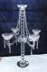 1X 5-Heads Tall Crystal Candle Holder Candelabra 65cm High
