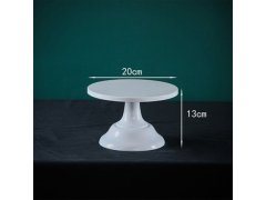 (image for) 1Pc Dessert Cake Stand Pedestal Display 20cm Wedding Party Favor