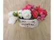 2x2Pcs Vintage Ceramics?Flower Vases Home Garden Decoration