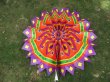 (image for) 1Pc Gaint Tissue Paper Fan Decoration Baby Shower Party Wedding 