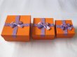 5Set 3in1 Polka Dotted Ribbon Gift Boxes - Orange (image for) 5Set 3in1 Polka Dotted Ribbon Gift Boxes - Orange