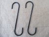 4Sheets x 2Pcs Metal Garden Hook Multi Functional for Outdoor Pl