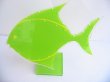(image for) 1Pc Green Fish Earring Ear Stud Display Stand Hold 12prs