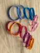 (image for) 5x6Pcs Unicorn Etc Silicone Braclets Wristband 12mm Width Randomly Design