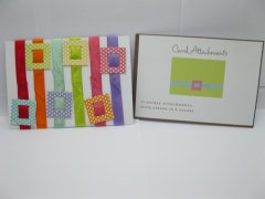 120Packs X 12Pcs Ribbon Buckle Card Attachments 120Packs X 12Pcs Ribbon Buckle Card Attachments