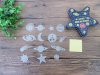 6Sets Glow in the Dark Galaxy Stickers Create Your Own Scene