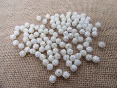 2500Pcs Simulate Pearl Round Beads Jewellery Making Beads 8x7mm 2500Pcs Simulate Pearl Round Beads Jewellery Making Beads 8x7mm