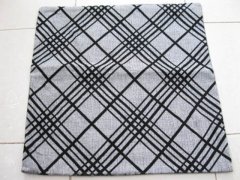 2Pcs Black Hemp Cushion Covers 43cm 2Pcs Black Hemp Cushion Covers 43cm