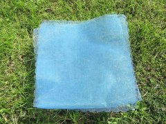 45Pcs Light Blue Scalloped Edge Tulle Cube Circles Wedding Favor 45Pcs Light Blue Scalloped Edge Tulle Cube Circles Wedding Favor