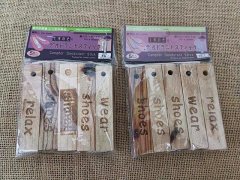 (image for) 4Packs X 5Pcs Camphor Deodorant Stick Fragrant Cedar Moth Shoes