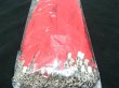 (image for) 100 Red 2-stranded Ribbon Strings With Connector For Necklace