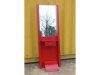1X Red Professional Barber Hair Salon Workstation Dresser Mirror 1X Red Professional Barber Hair Salon Workstation Dresser Mirror