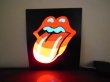 1X Red Lips & Tongue Light Up Flashing LED Glow Equalizer (image for) 1X Red Lips & Tongue Light Up Flashing LED Glow Equalizer