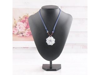 1X Black Necklace Jewellery Display Bust 29cm High