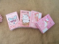 4Pcs Pastel Self Sticky Note Memo Pad Set Colorful Makers Tabs A 4Pcs Pastel Self Sticky Note Memo Pad Set Colorful Makers Tabs A