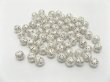 (image for) 500 Silver Plated Filigree Spacer Beads 8mm ac-sp229