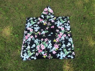 1Pc Hooded Flower Beach Towel Blanket Pool Towel Bath Towel (image for) 1Pc Hooded Flower Beach Towel Blanket Pool Towel Bath Towel