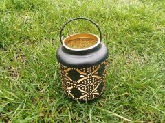 1Pc Hanging Windproof Vintage Candle Holder Light Tealight