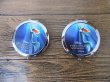 (image for) 12X Round Double Sides Compact Make Up Cosmetic Make-Up Mirror
