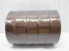 5Rolls X 25Yards Brown Coffee Grosgrain Ribbon 25mm 5Rolls X 25Yards Brown Coffee Grosgrain Ribbon 25mm