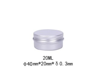 20 20ML Aluminium Tin Can Storage Container Balm Nail Art