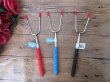 (image for) 6Pcs Easy Extendable Fork Roasting Sticks Outdoor BBQ Camping Ba