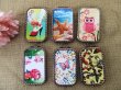 (image for) 4Pcs Retro Oblong Double Sided Make-up Pocket Mirror Travel