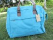 1X Blue Tote Shoulder Bag Handbag for Travel (image for) 1X Blue Tote Shoulder Bag Handbag for Travel